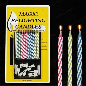 12set Eternal Birthday Blowing Candles Magic Candles Tricky Toy Gift Relighting Cake Decors YH144
12set Eternal Birthday Blowing Candles Magic Candles Tricky Toy Gift Relighting Cake Decors YH144