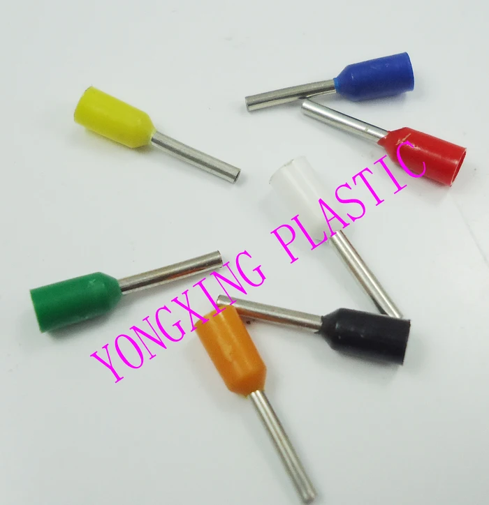 2017 freeshipping 100pcs/lot E6012 Bootlace cooper Ferrules kit Wire Crimp Connector Insulated Cord Pin End Terminal 8 color
2017 freeshipping 100pcs/lot E6012 Bootlace cooper Ferrules kit Wire Crimp Connector Insulated Cord Pin End Terminal 8 color