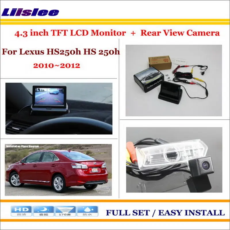 Auto Camera For Lexus HS250h HS 250h (ANF10) 2010-2012 Car Rear Camera 4.3" LCD Screen Monitor Back Up Parking System
Auto Camera For Lexus HS250h HS 250h (ANF10) 2010-2012 Car Rear Camera 4.3" LCD Screen Monitor Back Up Parking System