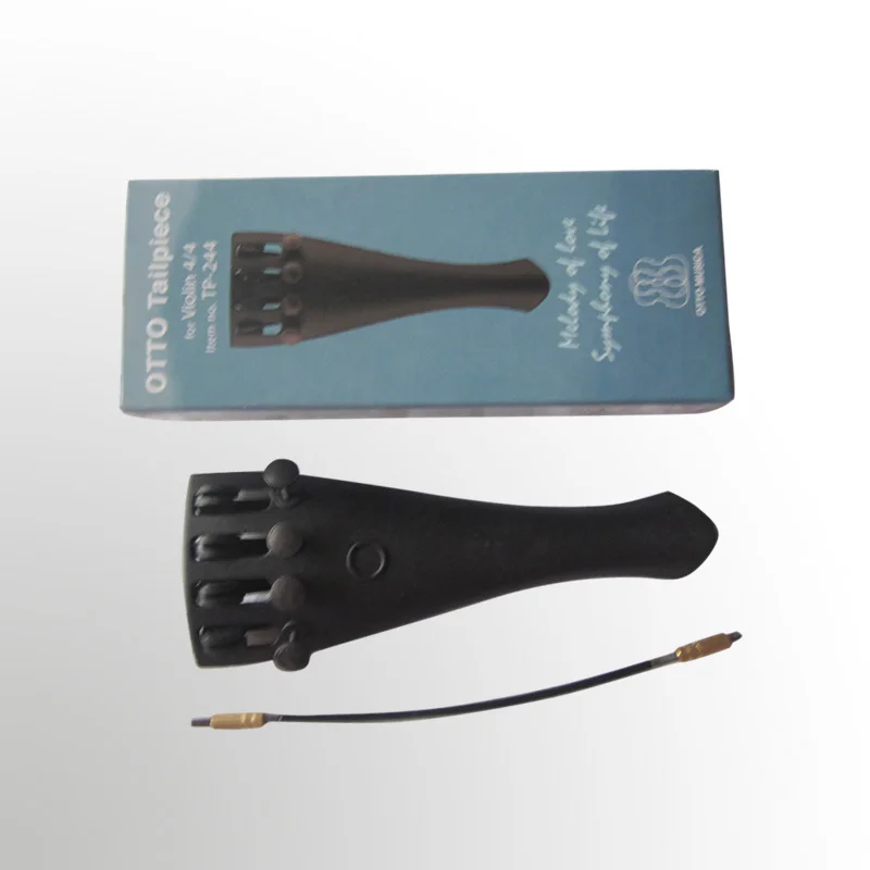 Free Shipping size 4/4 Otto violin tailpiece carbon fiber tailpiece rope with Guts and fine tuner
Free Shipping size 4/4 Otto violin tailpiece carbon fiber tailpiece rope with Guts and fine tuner