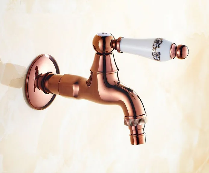NEW Euro Luxury Rose Gold Finish Design Bibcock Faucet Tap/Mop Pool Taps/ Bathroom Wall Mount Washing Machine Water Faucet Taps
NEW Euro Luxury Rose Gold Finish Design Bibcock Faucet Tap/Mop Pool Taps/ Bathroom Wall Mount Washing Machine Water Faucet Taps