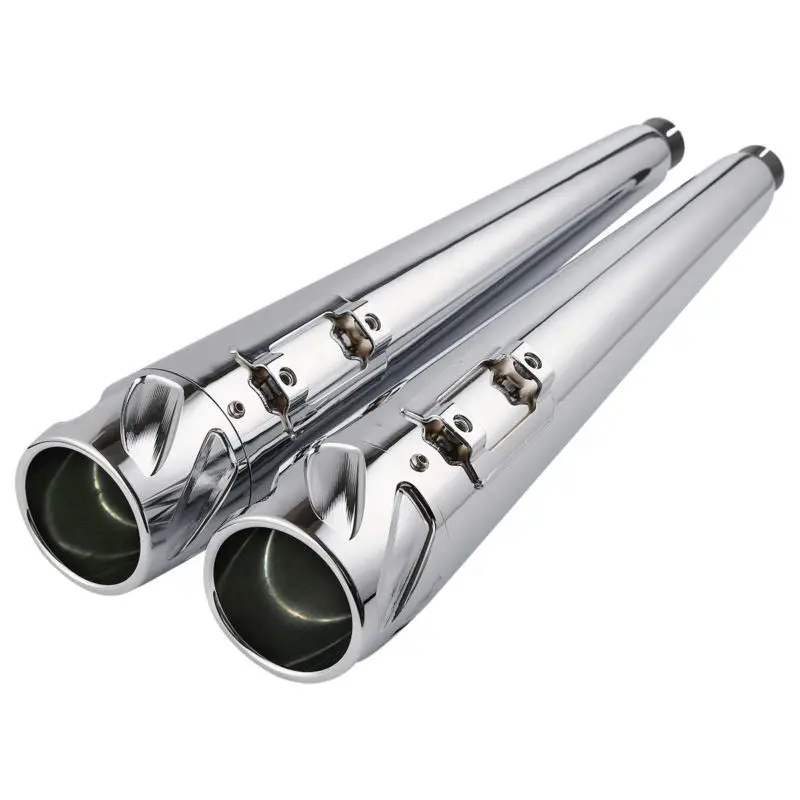 Motorcycle 4" Megaphone Slip-on Muffler Exhaust For Harley Touring Road King Street Glide Electra Glide 1995-2016 2015
Motorcycle 4" Megaphone Slip-on Muffler Exhaust For Harley Touring Road King Street Glide Electra Glide 1995-2016 2015