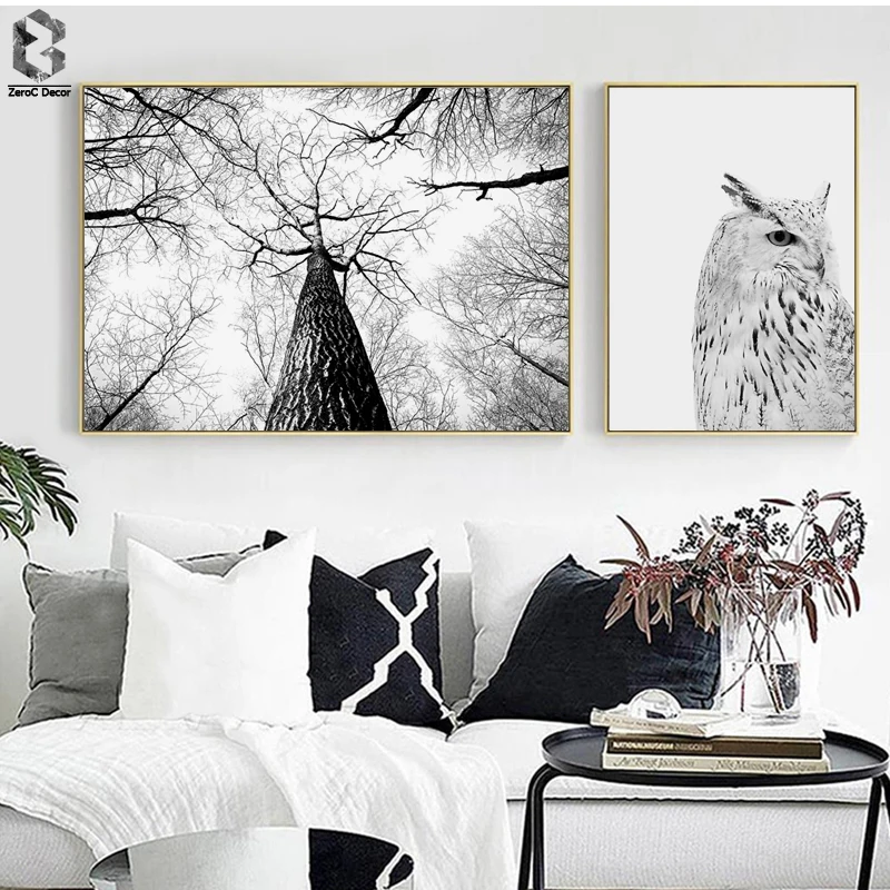 Nordic Poster Forest Canvas Painting Wall Art Eagle Posters and Prints Black White Wall Pictures for Living Room Home Decor
Nordic Poster Forest Canvas Painting Wall Art Eagle Posters and Prints Black White Wall Pictures for Living Room Home Decor