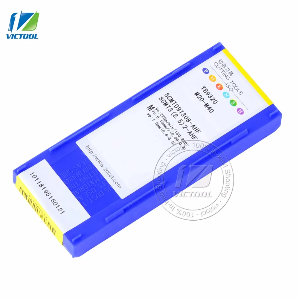 Turning tools SCMT09T308-AHF YB9320 tungsten carbide turning insert for semi-finishing and finishing stainless steel SCMT09T308
Turning tools SCMT09T308-AHF YB9320 tungsten carbide turning insert for semi-finishing and finishing stainless steel SCMT09T308