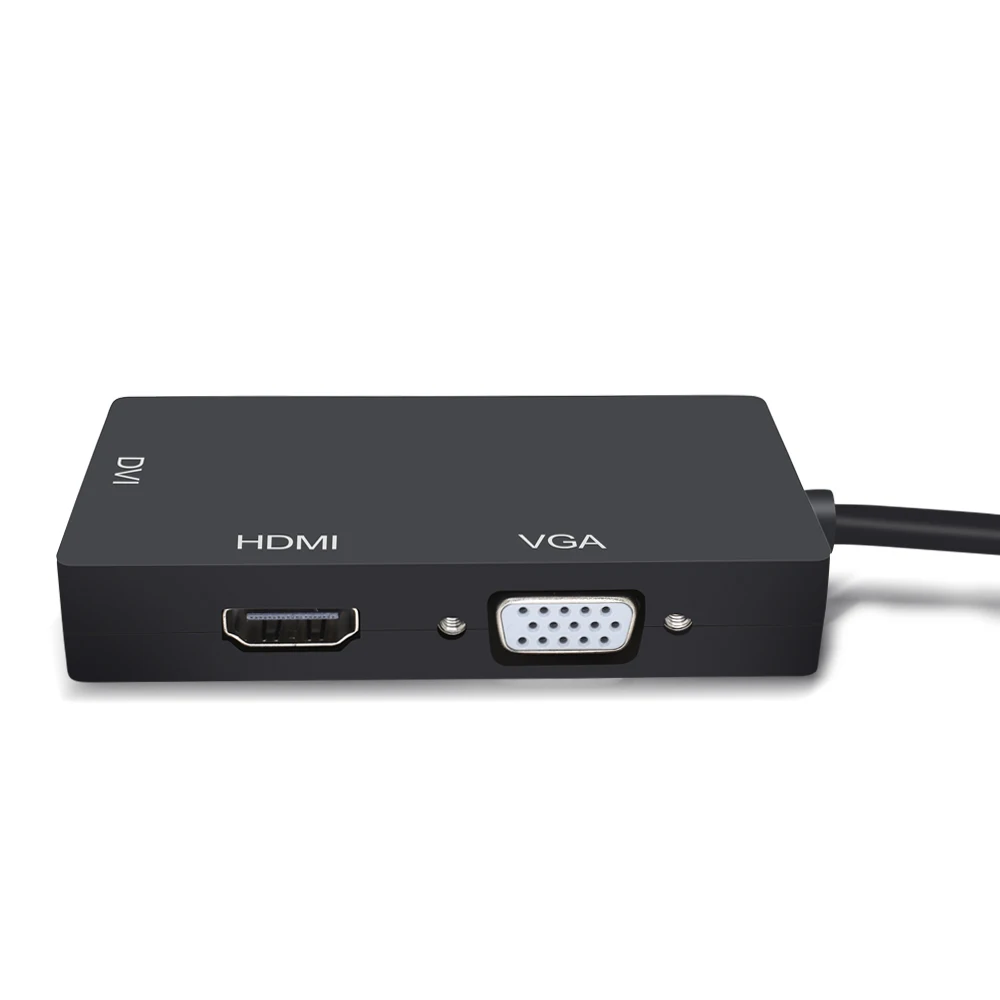 TISHRIC 3в1 DisplayPort DP Display Port Male to DVI HDMI VGA адаптер 3 5 мм конвертер кабель для Dell HP Monitor Destop