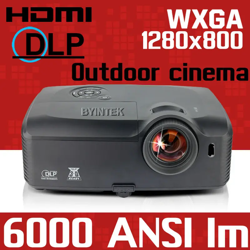 2016 Кино HDMI 1080 P full HD DLP 300 inch 6000 ANSI голограмма Презентации Задняя Летнее Видео USB
