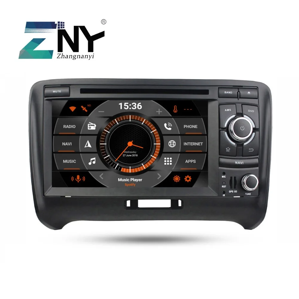 7 "ips в тире 2 Din Android 9 0 автомобильный стерео для Audi TT 2006 2007 2008 2009 2010 2011 2012 DVD Радио FM