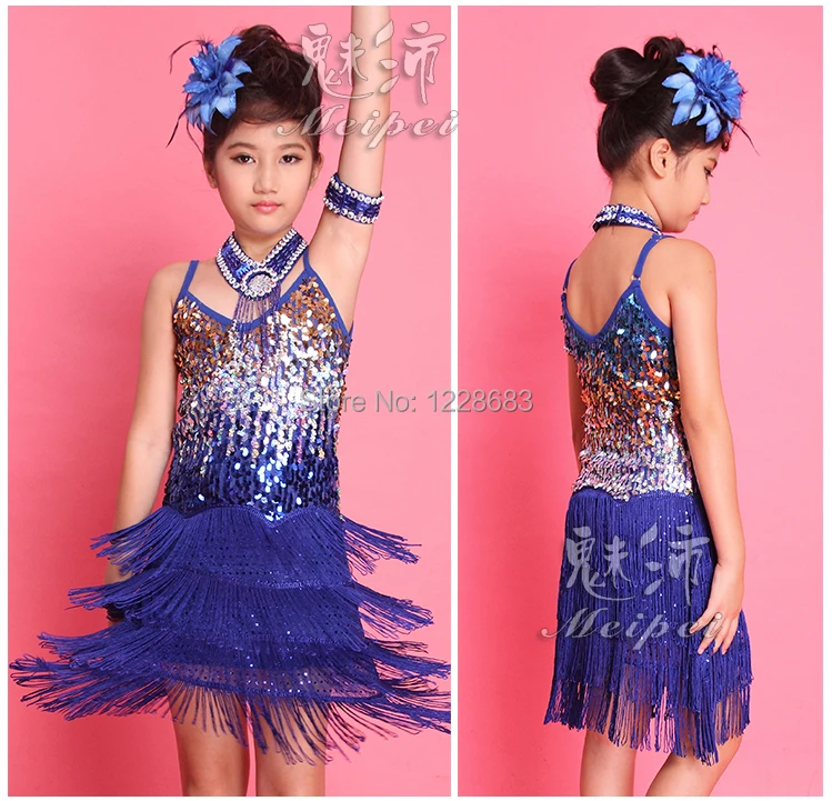 Hot Sale New Girls Children Salsa Performance Dresses Rainbow Sequin Fringe Latin Dance Dresses For Sale
Hot Sale New Girls Children Salsa Performance Dresses Rainbow Sequin Fringe Latin Dance Dresses For Sale