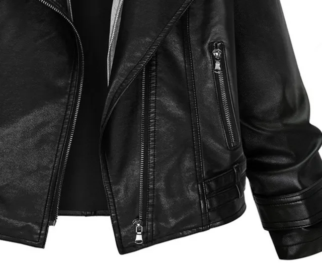 Women Autumn Winter Hooded Faux Leather Jacket Slim Fashion Motorcycle Hat Detachable Plus Size 5XL Casual PU Leather Coat
Women Autumn Winter Hooded Faux Leather Jacket Slim Fashion Motorcycle Hat Detachable Plus Size 5XL Casual PU Leather Coat