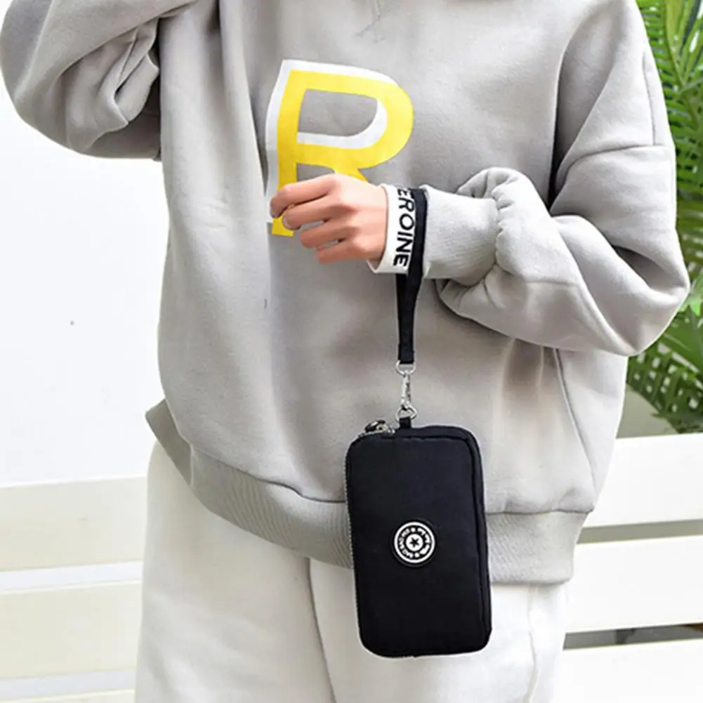 Women Coin Purse Clutch Bag Wallets Three-layer Fashion Nylon Waterproof Mobile Phone Bags Large Capacity Ladies Fabric Wallet
Women Coin Purse Clutch Bag Wallets Three-layer Fashion Nylon Waterproof Mobile Phone Bags Large Capacity Ladies Fabric Wallet