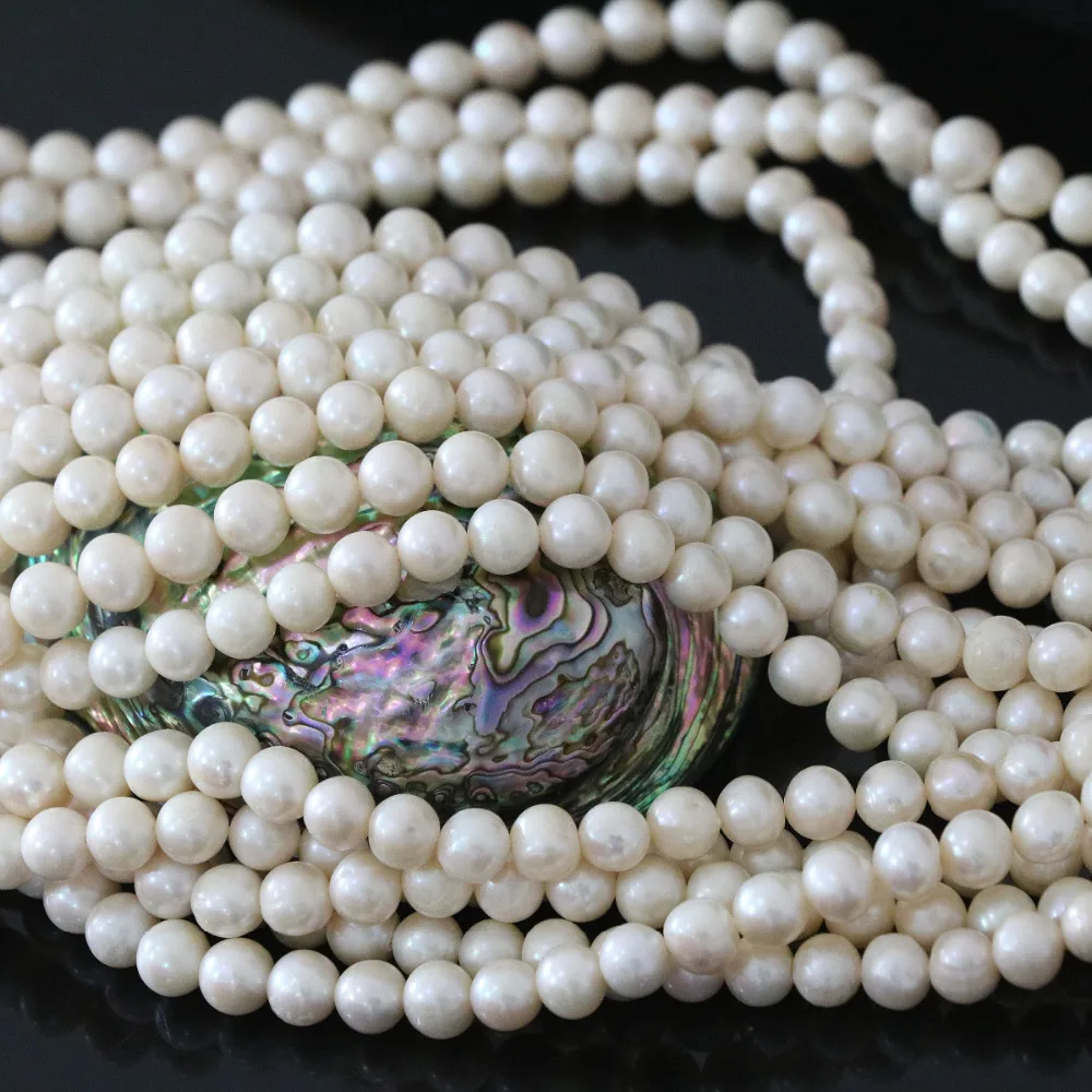 Trendy natural white freshwater nearround pearl 7-8mm women fit necklace bracelet loose beads for jewelry making 15inch B1325
Trendy natural white freshwater nearround pearl 7-8mm women fit necklace bracelet loose beads for jewelry making 15inch B1325
