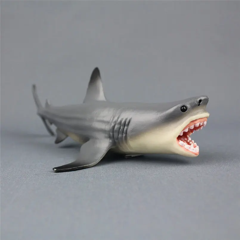18*10cm gray Megalodon Prehistoric Shark Ocean Education Animal Figure Model Kids Toy Gift Toys for children/adult 20
18*10cm gray Megalodon Prehistoric Shark Ocean Education Animal Figure Model Kids Toy Gift Toys for children/adult 20