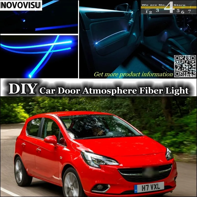Нововису для Vauxhall Corsa A B C D E интерьер окружающего света настройки атмосферы волоконно-оптические огни внутри двери панели освещения
Нововису для Vauxhall Corsa A B C D E интерьер окружающего света настройки атмосферы волоконно-оптические огни внутри двери панели освещения