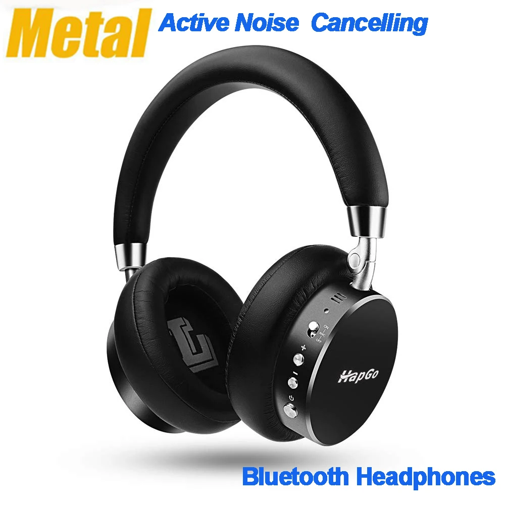 HapGo SN200 над ухом металлические беспроводные Bluetooth активные шумоподавления anc