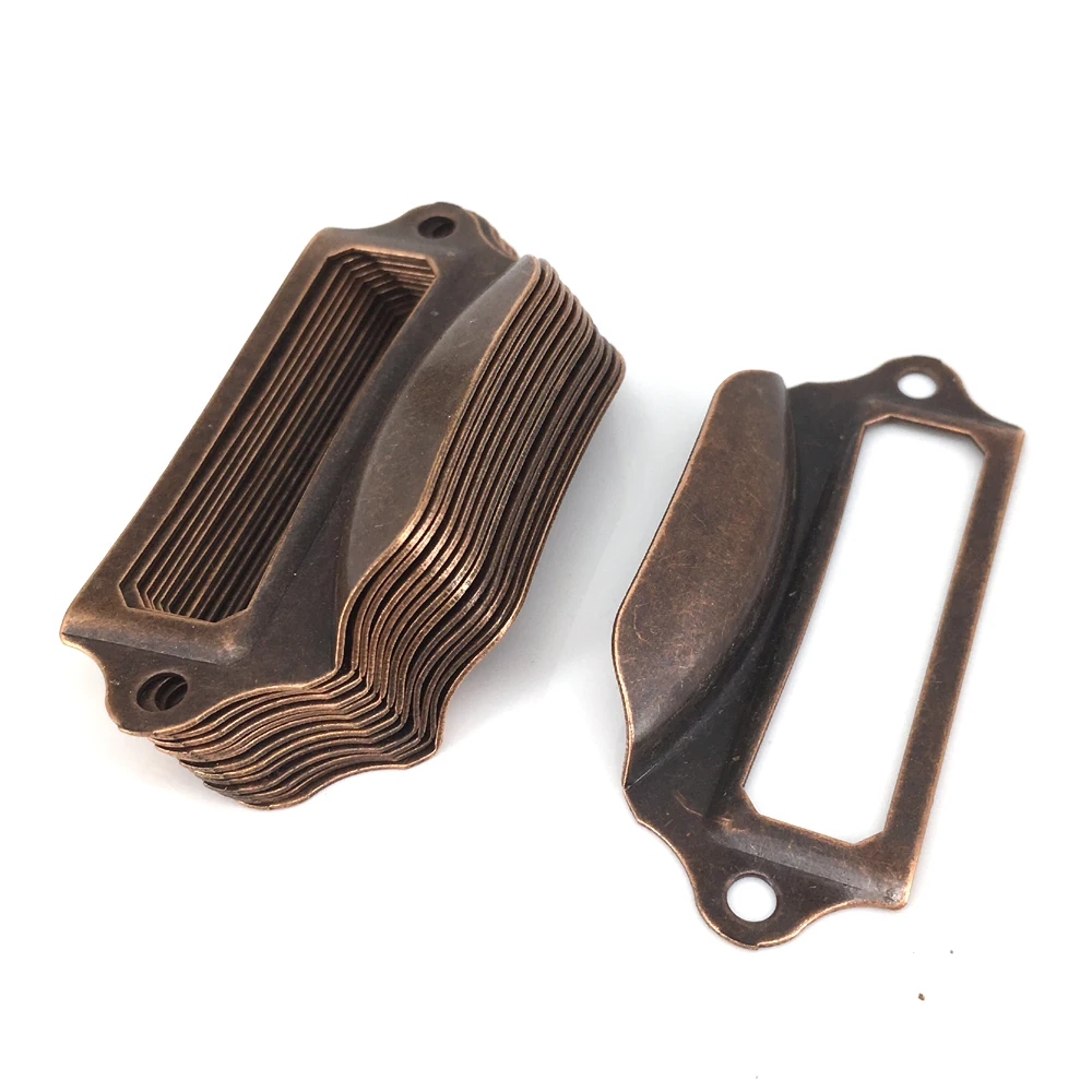 Metal Antique Box Cabinet Label frame Paper Card holder Pull Handle Knob Hardware 69mmx29mm 30pcs/lot
Metal Antique Box Cabinet Label frame Paper Card holder Pull Handle Knob Hardware 69mmx29mm 30pcs/lot