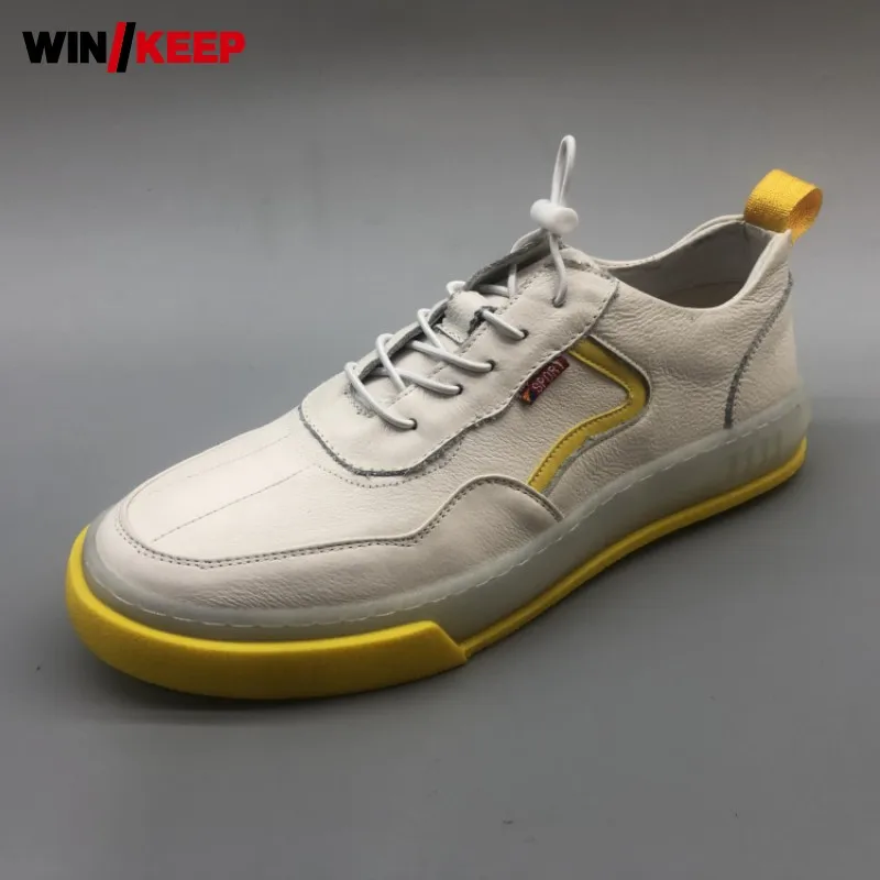 Spring New Men Sport Running Shoes Elastic Band Leather Flats Trainers Shoes Outdoor Jogging Athletic Fitness Sneakers Footwear
Spring New Men Sport Running Shoes Elastic Band Leather Flats Trainers Shoes Outdoor Jogging Athletic Fitness Sneakers Footwear