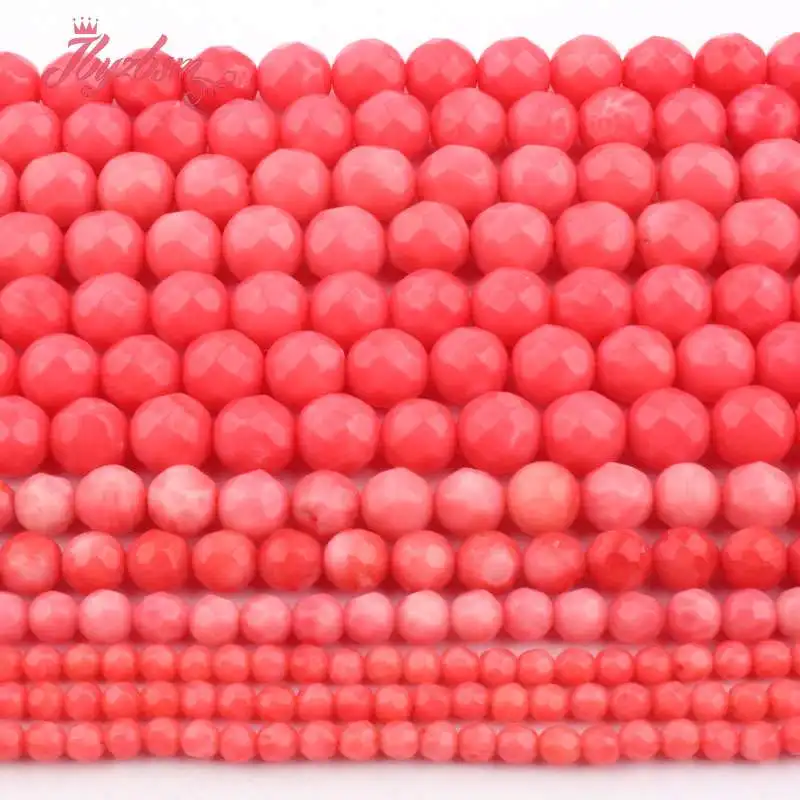 2,3,4,6,8,mm Natural Round Faceted Pink Coral Stone Beads Strand 15" For DIY Necklace Bracelets Jewelry Making,Free Shipping
2,3,4,6,8,mm Natural Round Faceted Pink Coral Stone Beads Strand 15" For DIY Necklace Bracelets Jewelry Making,Free Shipping