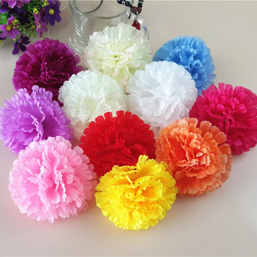 100pcs 9cm 16Colors Fabric Artificial Carnation Silk Flower Heads DIY Accessories Arch Flowers Wedding Flower Vine Decoration
100pcs 9cm 16Colors Fabric Artificial Carnation Silk Flower Heads DIY Accessories Arch Flowers Wedding Flower Vine Decoration