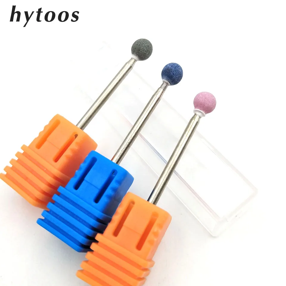 HYTOOS 3 Color Corundum Ball Nail Drill Bit 3/32" Rotary Ceramic Stone Burr Manicure Electric Drill Accessory Nail Mills Tool
HYTOOS 3 Color Corundum Ball Nail Drill Bit 3/32" Rotary Ceramic Stone Burr Manicure Electric Drill Accessory Nail Mills Tool