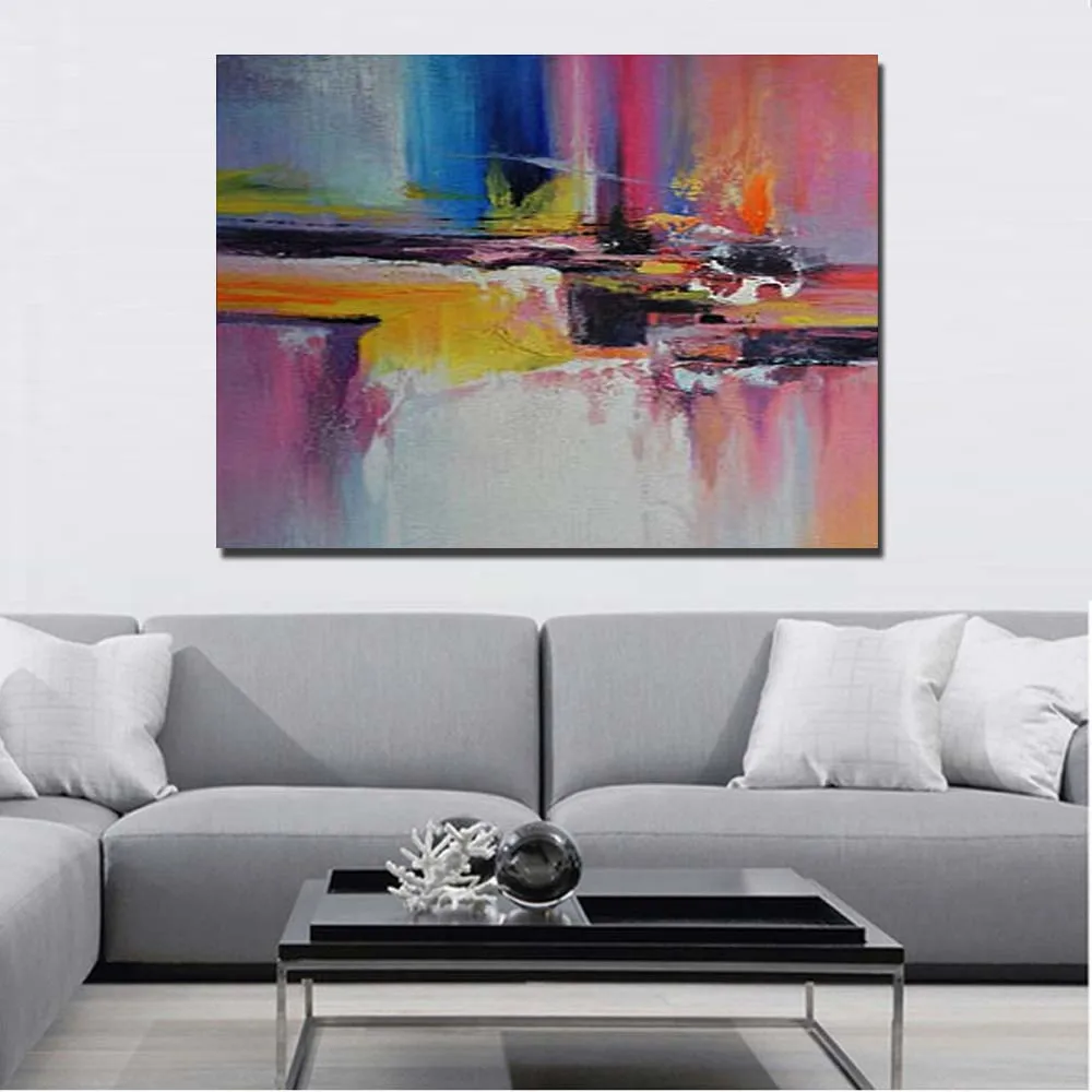 Hand Painted Modern Abstract Mixed Color Thick Textured Oil Painting on Canvas Wall Picture Living Room Bedroom Home Wall Decor
Hand Painted Modern Abstract Mixed Color Thick Textured Oil Painting on Canvas Wall Picture Living Room Bedroom Home Wall Decor