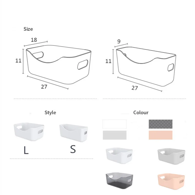 8 Color Desktop Storage Box Japanese Plastic Snack Basket Bathroom Supplies Finishing Basket Cosmetics Storage Box Glove Box
8 Color Desktop Storage Box Japanese Plastic Snack Basket Bathroom Supplies Finishing Basket Cosmetics Storage Box Glove Box