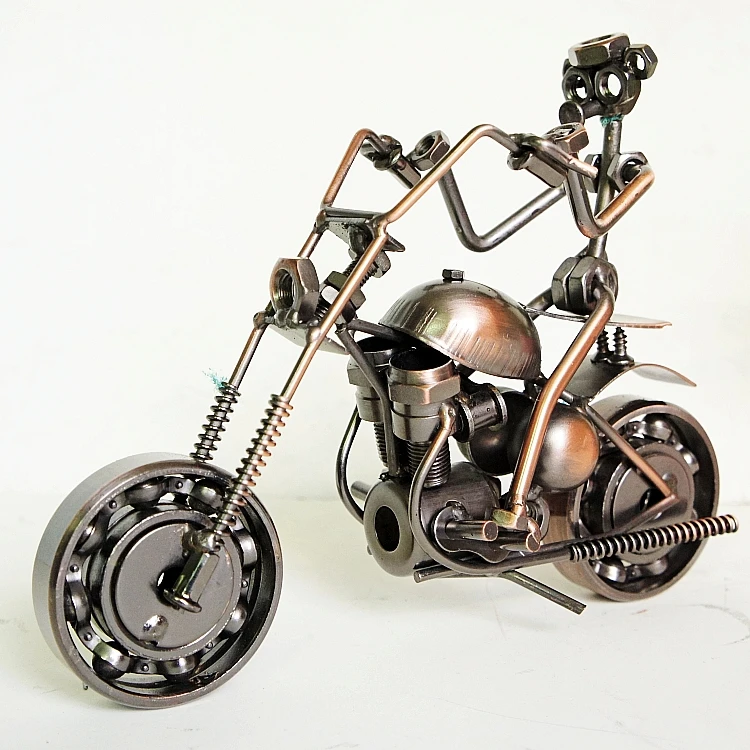 New Arrival Metal Motorcycle Model Decoration Handmade Crafts Motorbike Scooter Model For Kids Birthday Gift
New Arrival Metal Motorcycle Model Decoration Handmade Crafts Motorbike Scooter Model For Kids Birthday Gift