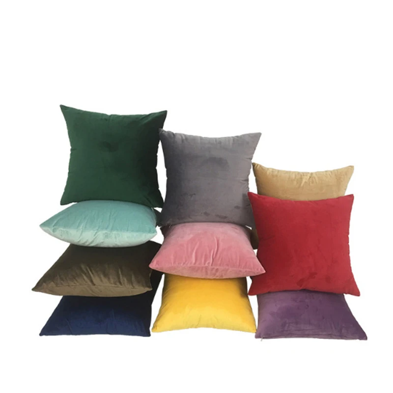 New 1pc Velvet Solid Color Pillow Siesta Pillow Cover Super Soft Sofa Cushion Children's Room Decoration League Home Decor
New 1pc Velvet Solid Color Pillow Siesta Pillow Cover Super Soft Sofa Cushion Children's Room Decoration League Home Decor