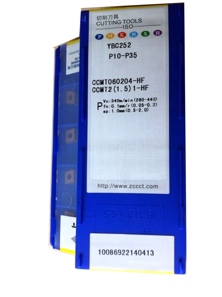 HOT SELL ZCC TOOL CCMT 060204-HF YBC252 (10pcs/box) ZCC . CT Cemented Carbide Cutting tools turning insert ZCCCT CCMT060204
HOT SELL ZCC TOOL CCMT 060204-HF YBC252 (10pcs/box) ZCC . CT Cemented Carbide Cutting tools turning insert ZCCCT CCMT060204