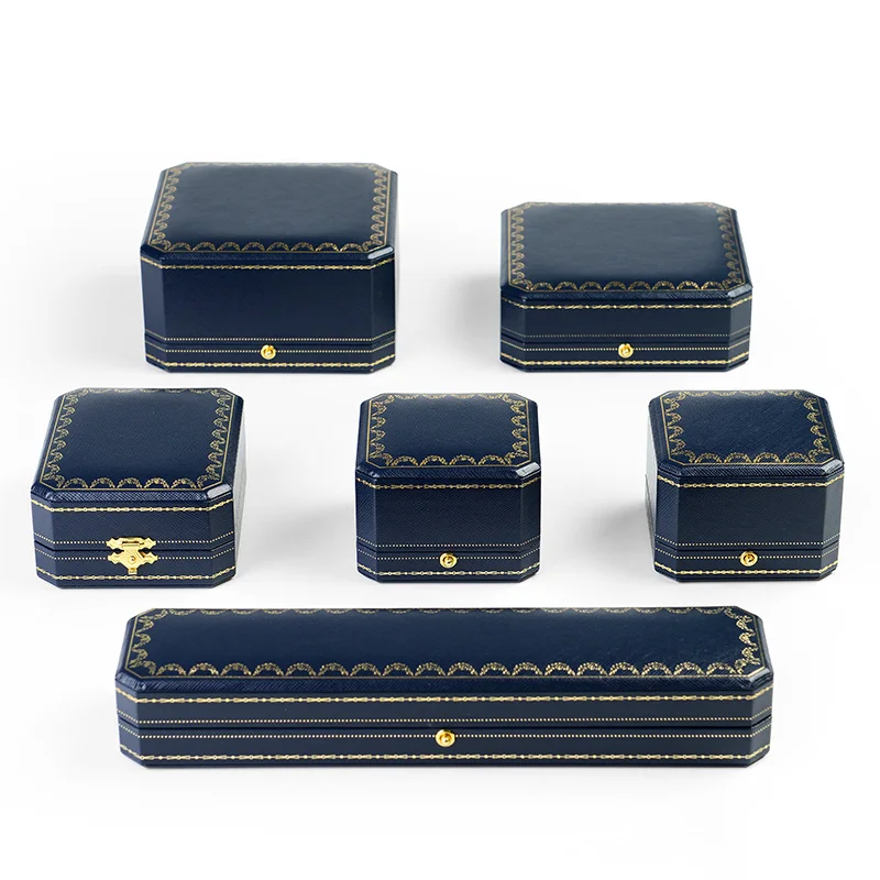 Oirlv Elegant Blue Color PU Leather Gift Box Ring Necklace Bracelet Packaging Boxes with lock for Wedding Proposal Gifts Holder
Oirlv Elegant Blue Color PU Leather Gift Box Ring Necklace Bracelet Packaging Boxes with lock for Wedding Proposal Gifts Holder