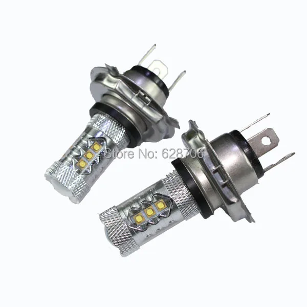 H4 80W 16x CREE LED White Car Auto Low High Beam Headlight Fog Daytime Running Light Lamp Bulb DC12V
H4 80W 16x CREE LED White Car Auto Low High Beam Headlight Fog Daytime Running Light Lamp Bulb DC12V