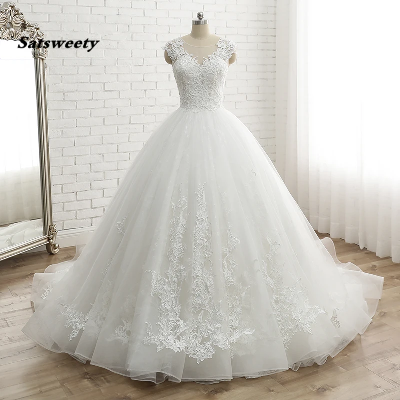 Satsweety vestido de noiva Women's Cap Sleeve Vintage Lace Bridal Dress Custom Made Princess Lace Wedding Dress appliques
Satsweety vestido de noiva Women's Cap Sleeve Vintage Lace Bridal Dress Custom Made Princess Lace Wedding Dress appliques