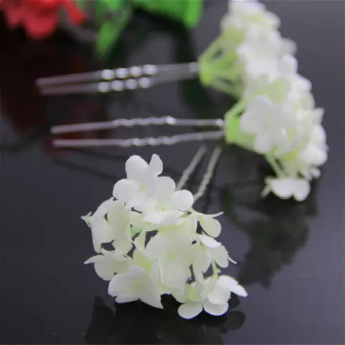 100 Pcs Pink White Purple Artificial Flower Hydrangea Hair Pins Bridal Hair Clip Hair Accessory
100 Pcs Pink White Purple Artificial Flower Hydrangea Hair Pins Bridal Hair Clip Hair Accessory