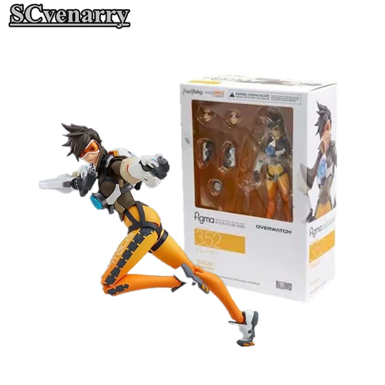 Figma 352 игра герой OW Tracer BJD фигурка модель игрушки | Игрушки и хобби