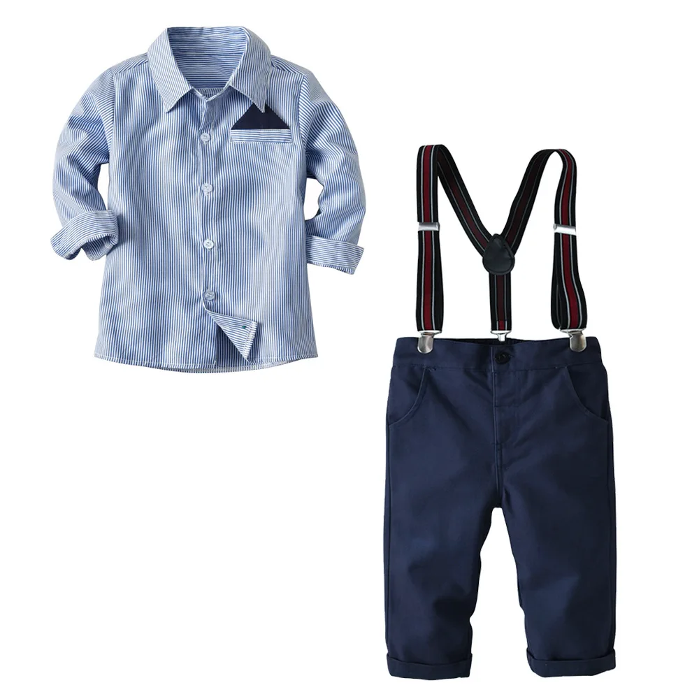 Oklady Baby Boy Clothing Set Autumn Toddler Outfit Birthday Wedding Gentleman Suit Bow Shirt+Suspender Pants Kids Cotton Clothes
Oklady Baby Boy Clothing Set Autumn Toddler Outfit Birthday Wedding Gentleman Suit Bow Shirt+Suspender Pants Kids Cotton Clothes
