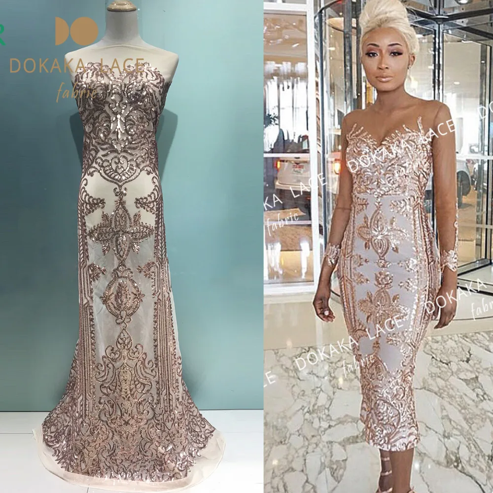 Fashionable African Gold Sequins Lace Net Fabric For Indian Women Wedding Dresses Laces 2018 New Nigerian Sequined Mesh Fabrics
Fashionable African Gold Sequins Lace Net Fabric For Indian Women Wedding Dresses Laces 2018 New Nigerian Sequined Mesh Fabrics