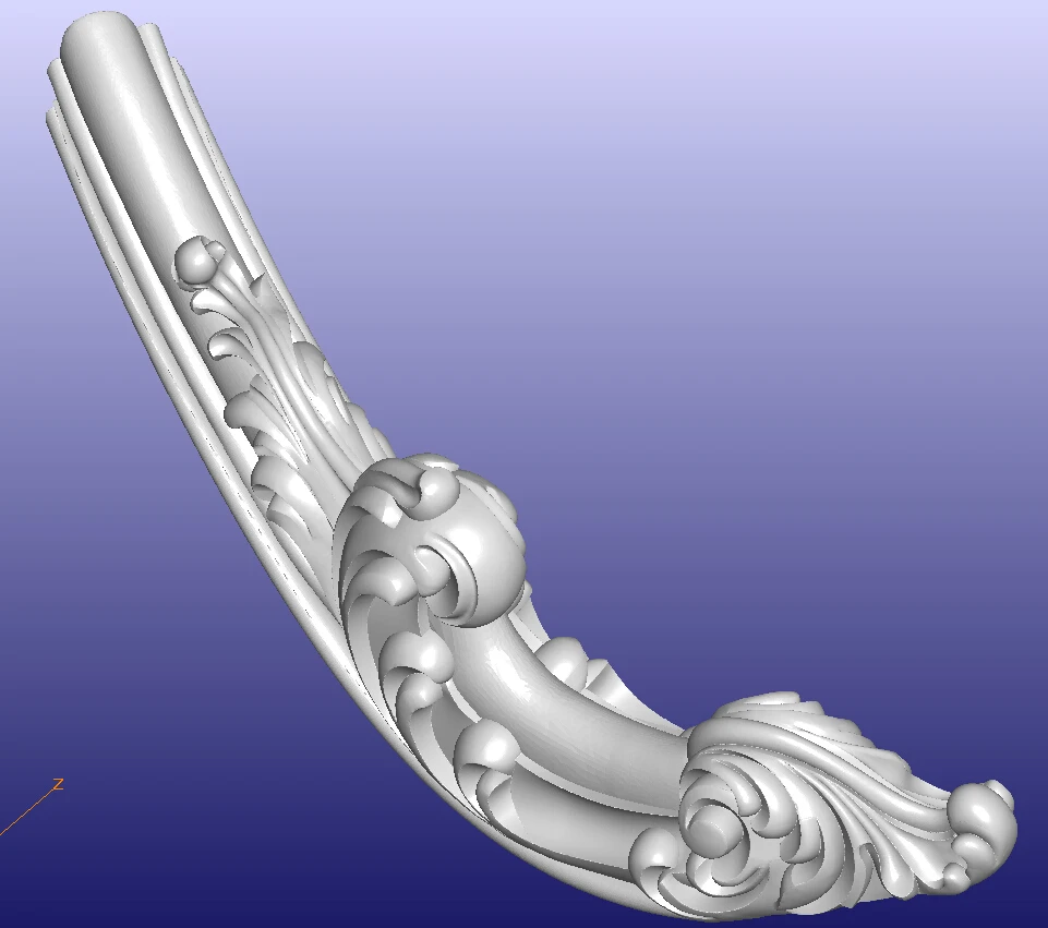 3D STL model for CNC Router mill relief carving design furniture sofa bed pattern 301
3D STL model for CNC Router mill relief carving design furniture sofa bed pattern 301