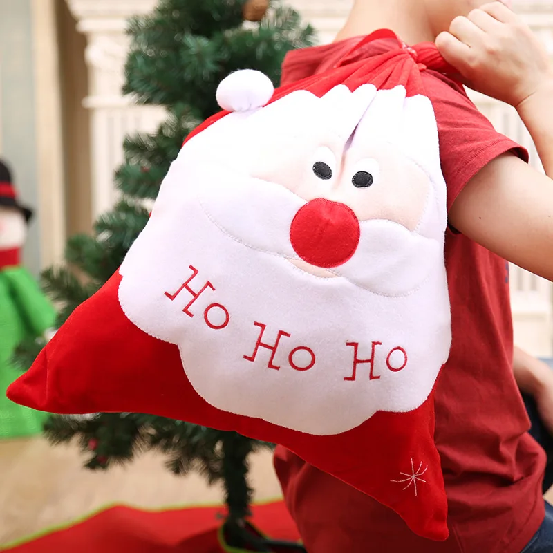 Merry Christmas Decoration Santa Large Candy Bag Kids Big Gift bags Christmas Santa Claus Xmas Gifts Home Party navidad bags
Merry Christmas Decoration Santa Large Candy Bag Kids Big Gift bags Christmas Santa Claus Xmas Gifts Home Party navidad bags