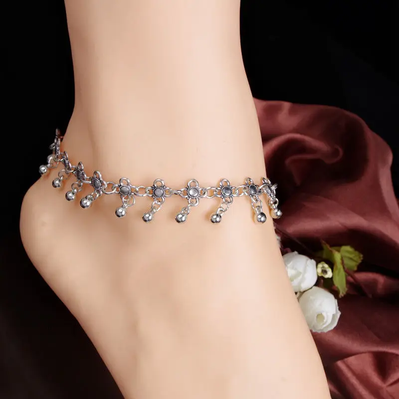 Silver Color Beads Pendant Anklet Foot Chain Women Summer Beach Ankle Bracelet Fashion Foot Jewelry Gift for Lady Girls
Silver Color Beads Pendant Anklet Foot Chain Women Summer Beach Ankle Bracelet Fashion Foot Jewelry Gift for Lady Girls