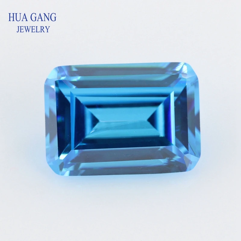 Sea Blue Octangle Shape Step Cut CZ Stone Synthetic Gems Cubic Zirconia For Jewelry Size 5x7~10x14mm Free Shipping
Sea Blue Octangle Shape Step Cut CZ Stone Synthetic Gems Cubic Zirconia For Jewelry Size 5x7~10x14mm Free Shipping