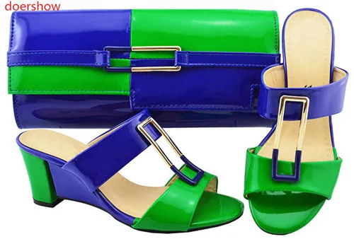 doershow royalblue green Shoe with Matching Bag New Arrival Design Matching Italian Shoe and Bag Set Italy Matching Bag!BF1-19
doershow royalblue green Shoe with Matching Bag New Arrival Design Matching Italian Shoe and Bag Set Italy Matching Bag!BF1-19