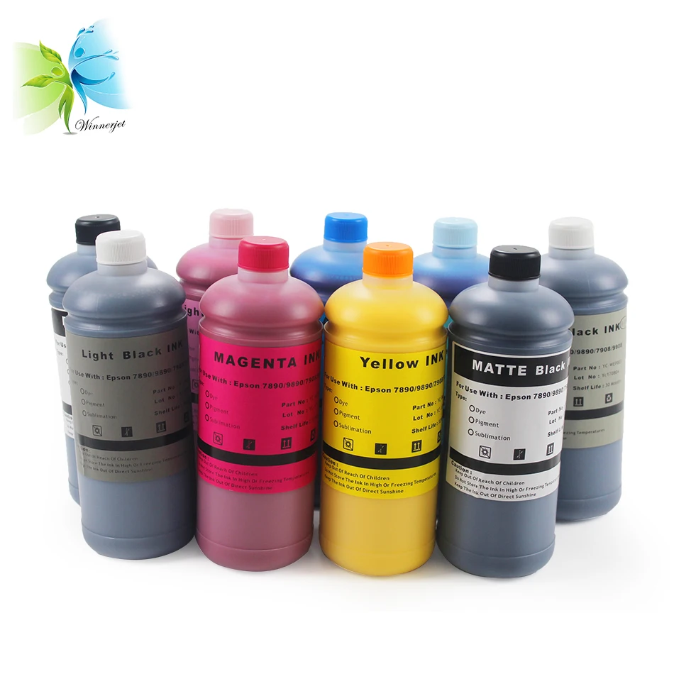 Winnerjet Water based Pigment ink +empty ink cartridge for Epson 7890 printer to print high gloss photo paper
Winnerjet Water based Pigment ink +empty ink cartridge for Epson 7890 printer to print high gloss photo paper