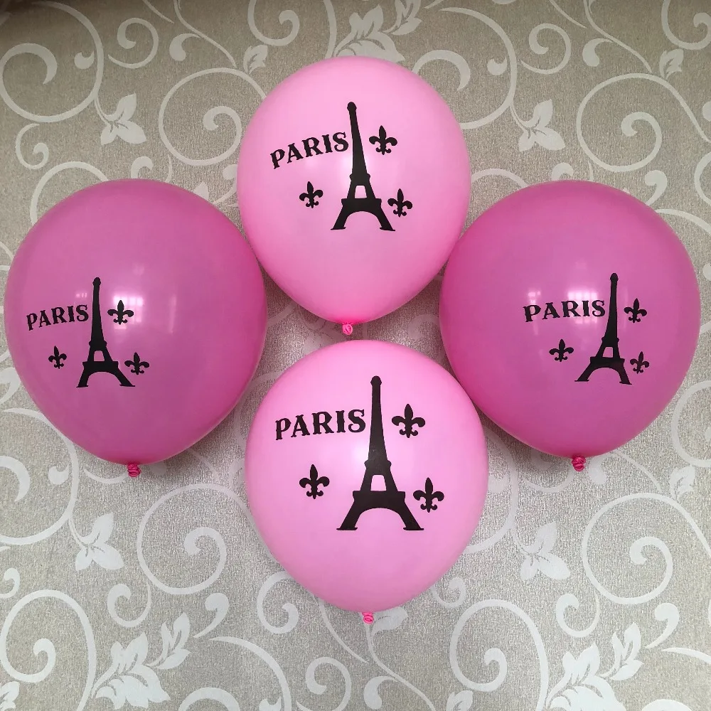 12 Pink Paris Eifel Tower Balloons I Love Paris Theme Sweet 16 Birth Princess 7th 13th Birthday party Baby Shower Decorations
12 Pink Paris Eifel Tower Balloons I Love Paris Theme Sweet 16 Birth Princess 7th 13th Birthday party Baby Shower Decorations