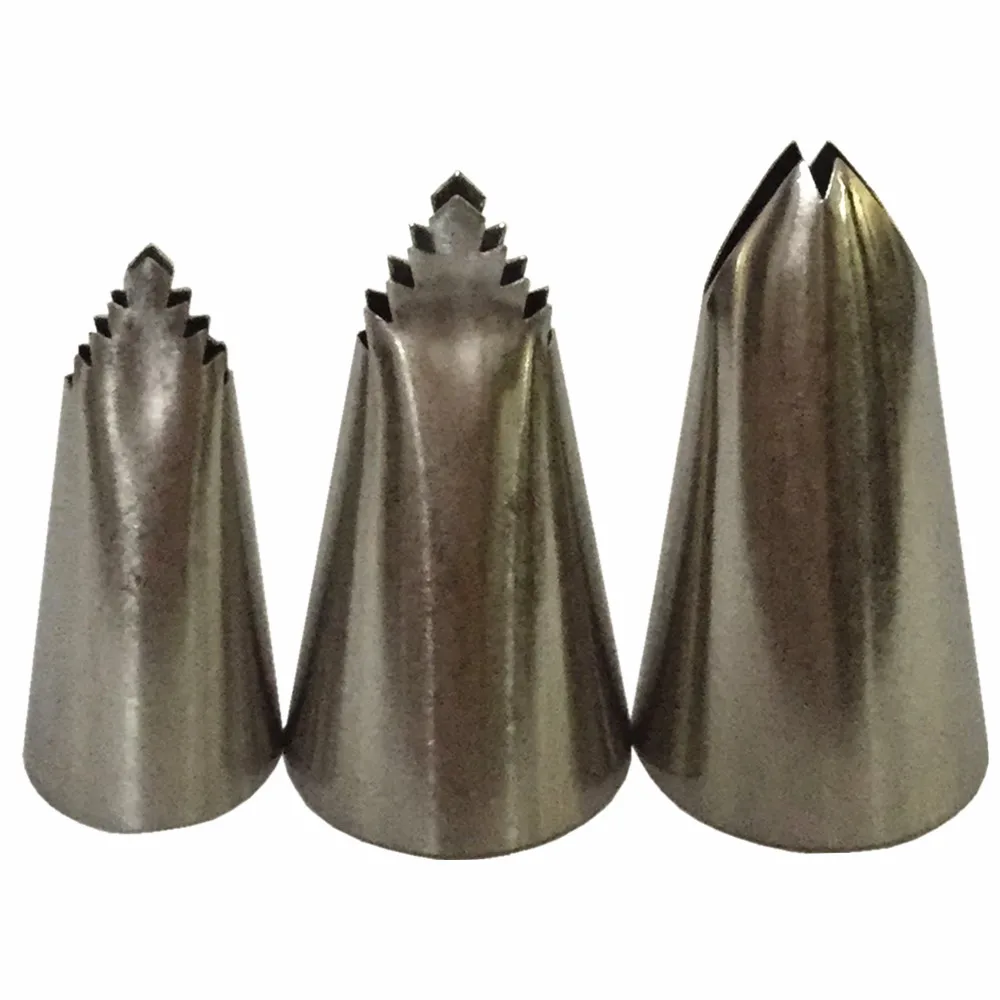 3pcs Leaves Nozzle Icing Piping Nozzles Pastry Icing Piping Cupcake Writing Tube Decorating Tip Baking & Pastry Tools Bakeware
3pcs Leaves Nozzle Icing Piping Nozzles Pastry Icing Piping Cupcake Writing Tube Decorating Tip Baking & Pastry Tools Bakeware