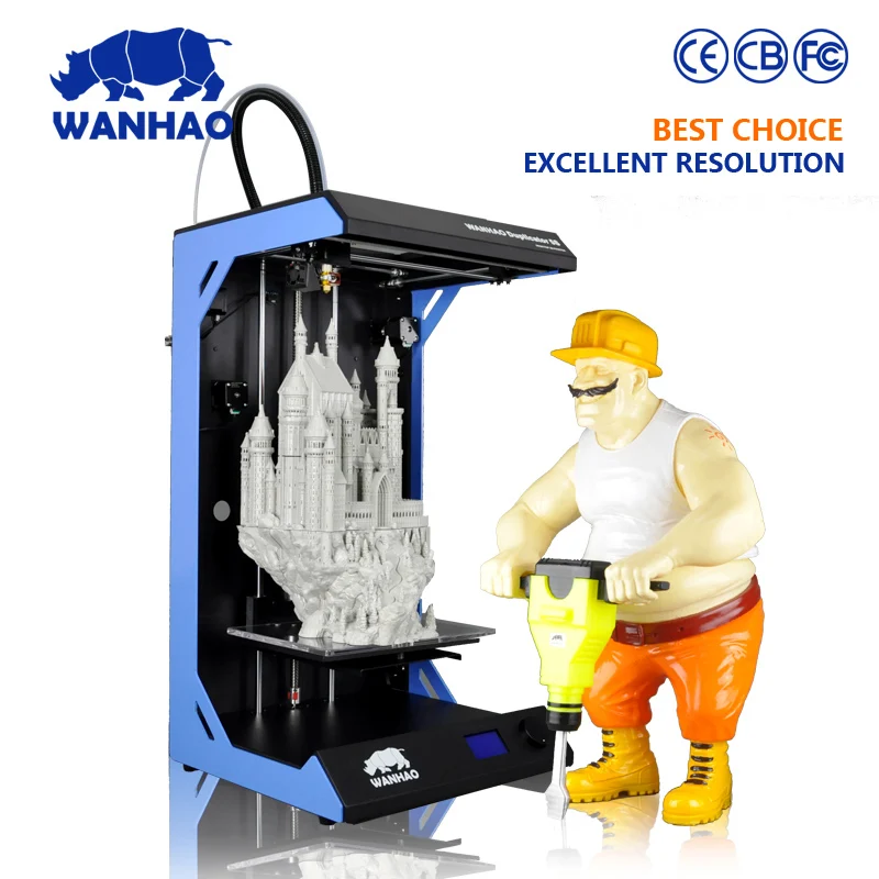 larger 3D printing size WANHAO dupalicator 5S model with build size 300*200*600mm use 3.0mm filament
larger 3D printing size WANHAO dupalicator 5S model with build size 300*200*600mm use 3.0mm filament