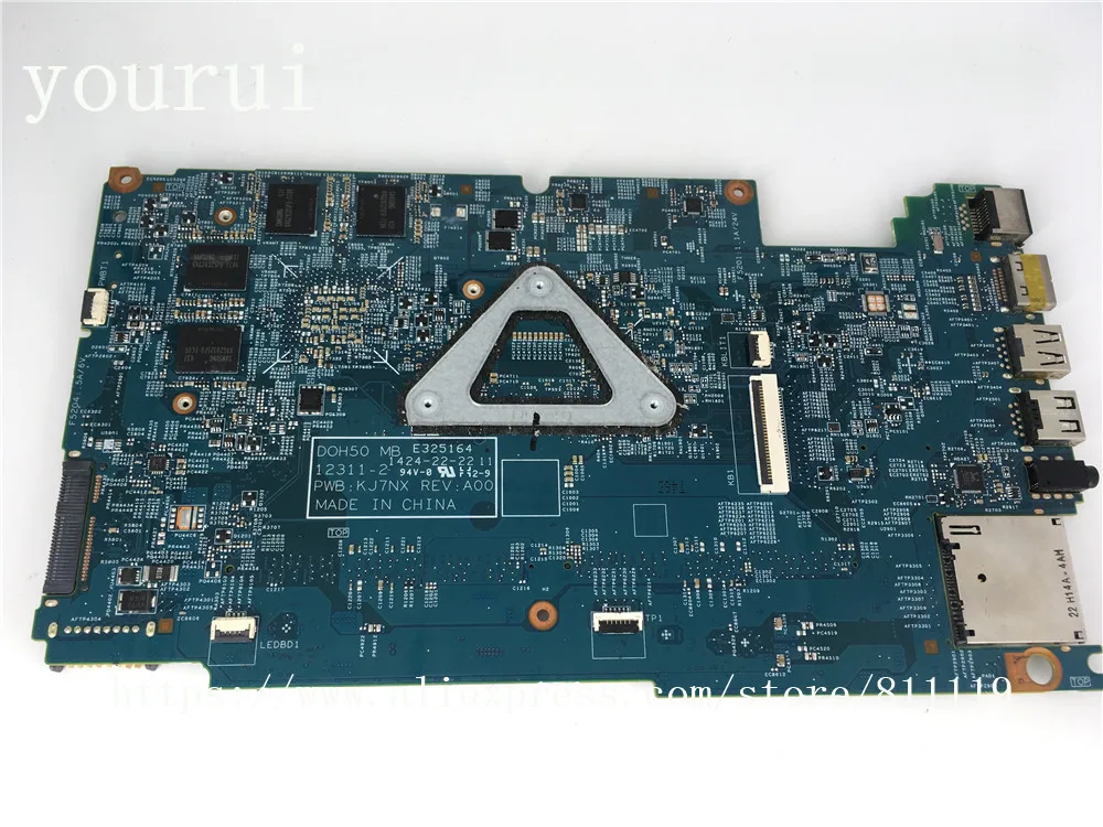 yourui For Dell Inspiron 15 7537 Laptop For Motherboard 2KN1H 02KN1H CN-02KN1H 12311-1 PWB;KJ7NX REV:A00 i7-4500u Tested ok
yourui For Dell Inspiron 15 7537 Laptop For Motherboard 2KN1H 02KN1H CN-02KN1H 12311-1 PWB;KJ7NX REV:A00 i7-4500u Tested ok