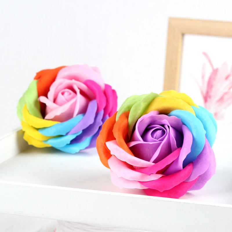 9PCS 12 Colors Colorful Heart-Shaped Rose Soap Flower Wedding Party Handmade Petal Decor Red White Blue Pink Purple Romantic
9PCS 12 Colors Colorful Heart-Shaped Rose Soap Flower Wedding Party Handmade Petal Decor Red White Blue Pink Purple Romantic