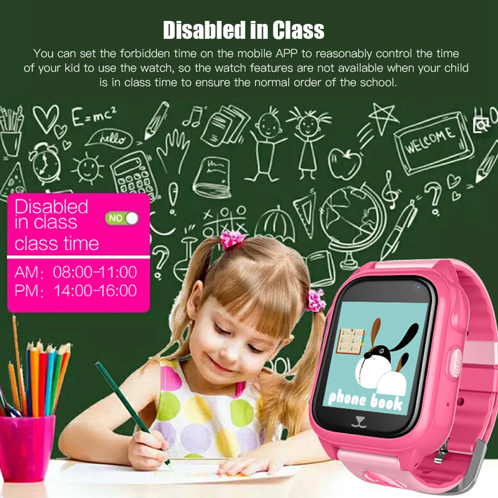 Детские Смарт-часы с GPS-трекером и защитой класса IP67 | Электроника