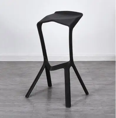 Simple modern bar chair Nordic casual plastic bar stool creative personality designer shark mouth high chair .0
Simple modern bar chair Nordic casual plastic bar stool creative personality designer shark mouth high chair .0