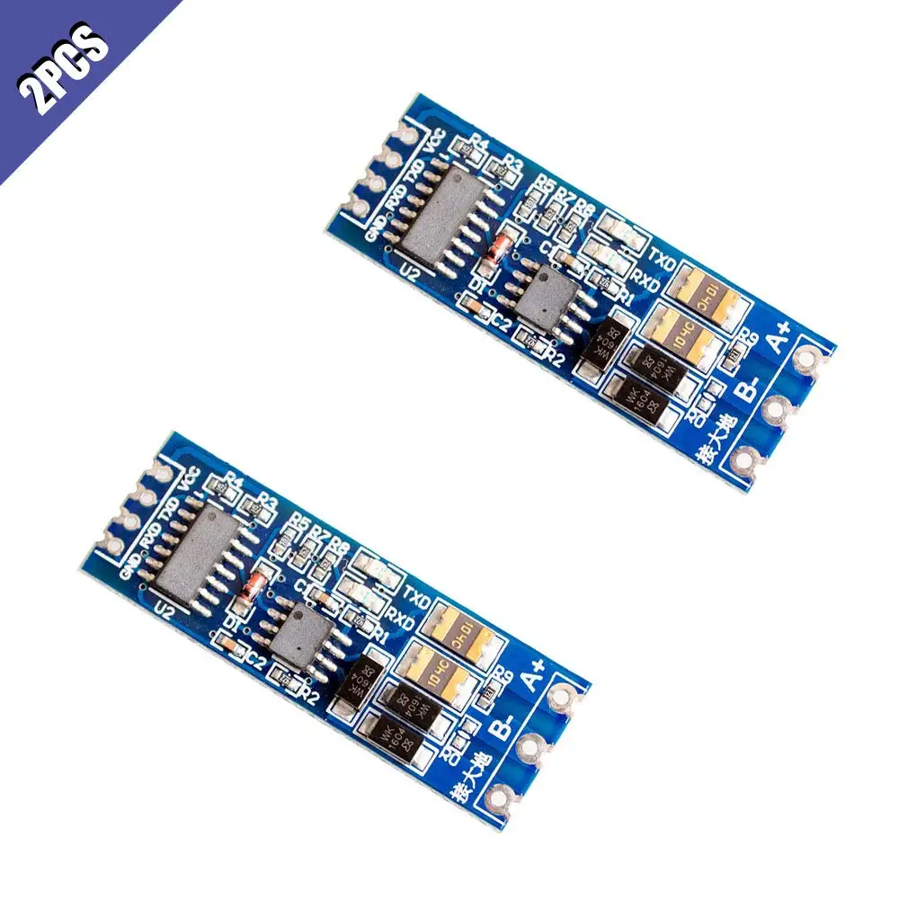 2pcs RS485 Module Conversion-Hardware TTL UART Automatic-Flow-Control I11 Level-Mutual Serial
2pcs RS485 Module Conversion-Hardware TTL UART Automatic-Flow-Control I11 Level-Mutual Serial
