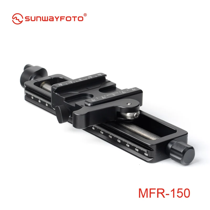 SUNWAYFOTO MFR-150 высококачественный алюминиевый 4-полосный макро-слайдер для макросъемки Штатив для макросъемки doodaklama Макросъемка
SUNWAYFOTO MFR-150 высококачественный алюминиевый 4-полосный макро-слайдер для макросъемки Штатив для макросъемки doodaklama Макросъемка